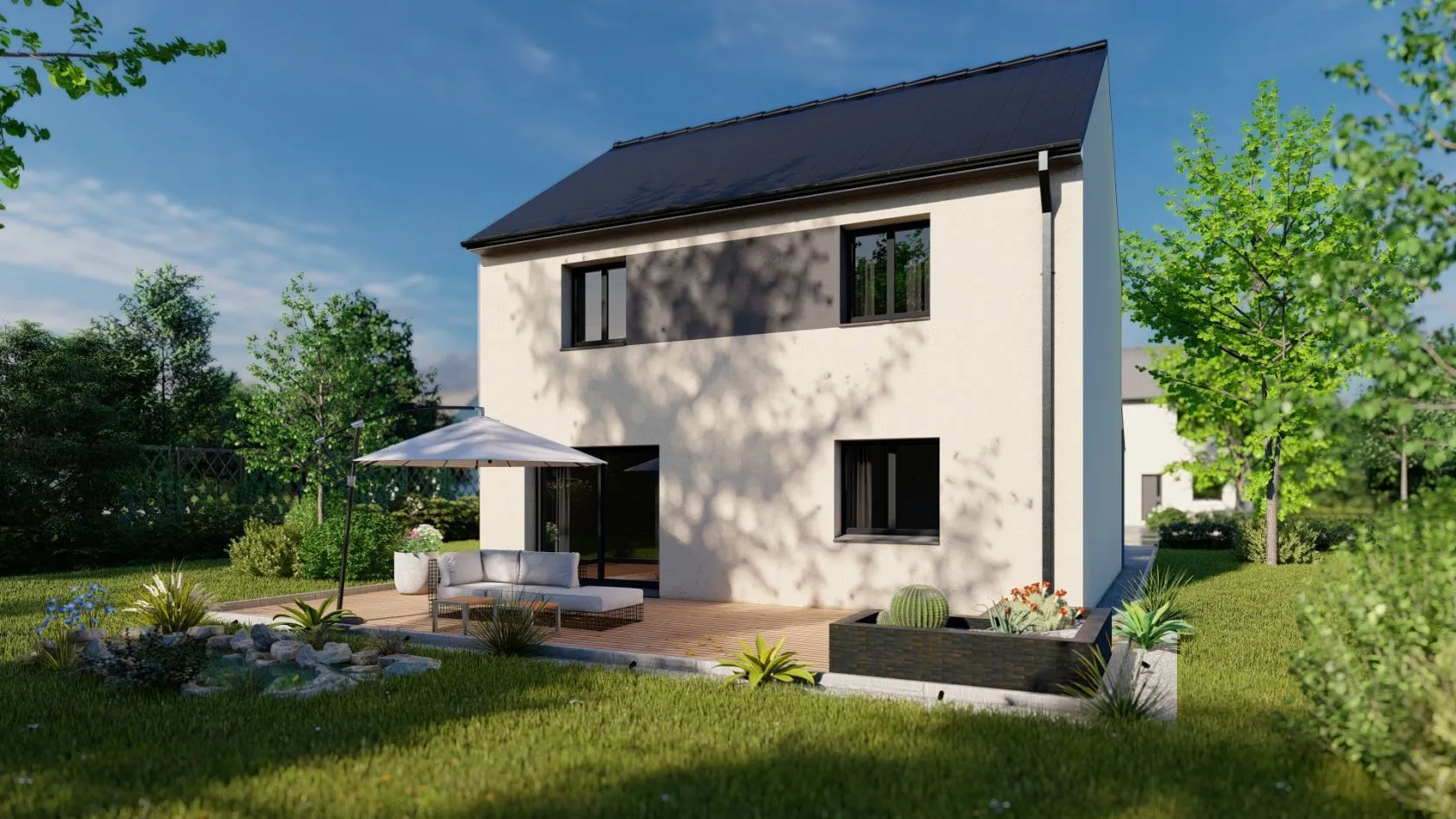 Maison neuve 103 m² à Nouzilly (37380)