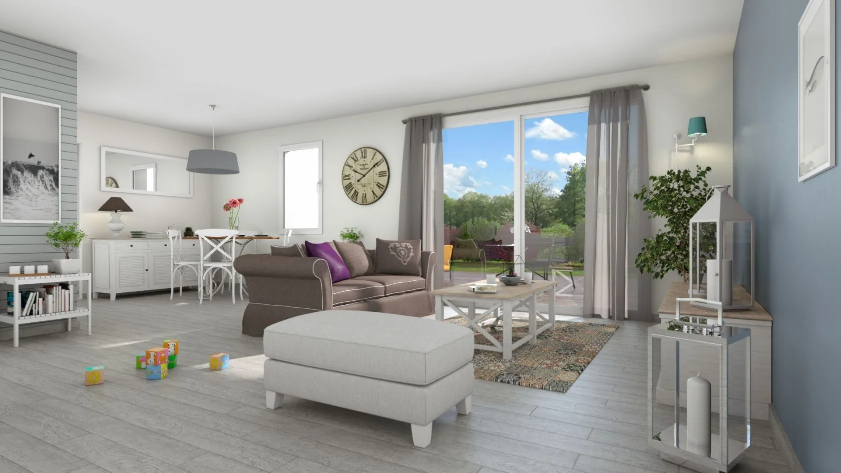 Maison neuve 64 m² à Notre-Dame-d'Oé (37390)