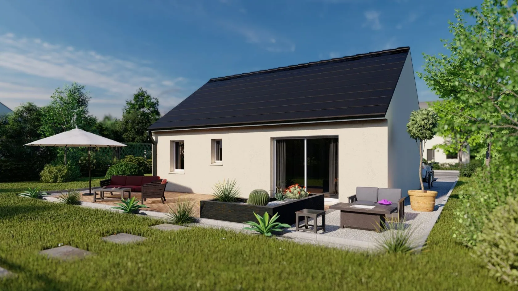 Maison neuve 67 m² à Druye (37190)