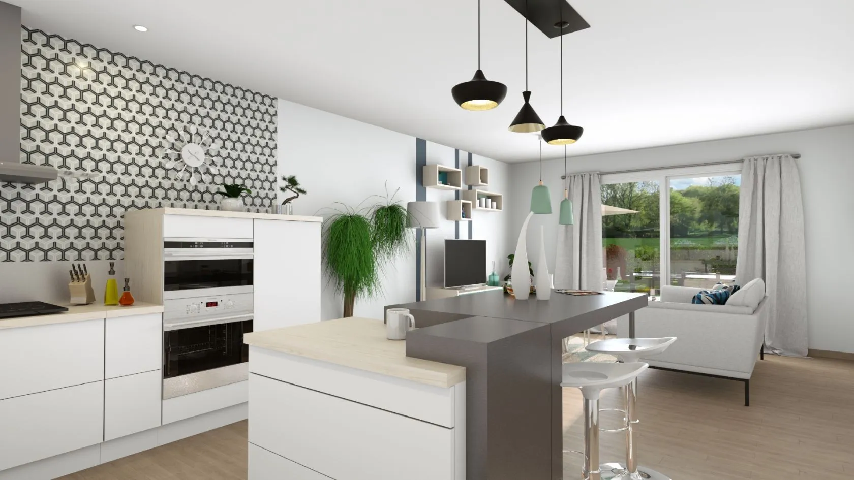 Maison neuve 67 m² à Druye (37190)