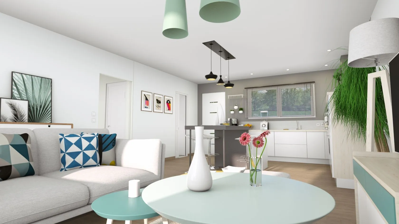 Maison neuve 67 m² à Druye (37190)