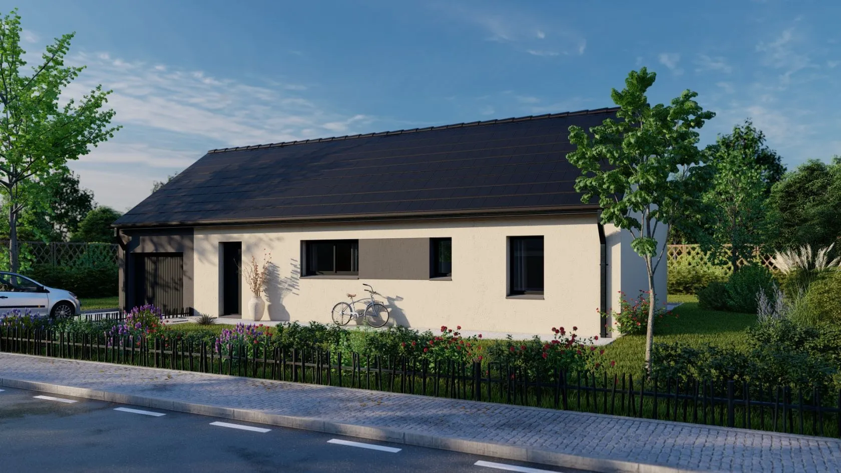 Maison neuve 86 m² à Luynes (37230)