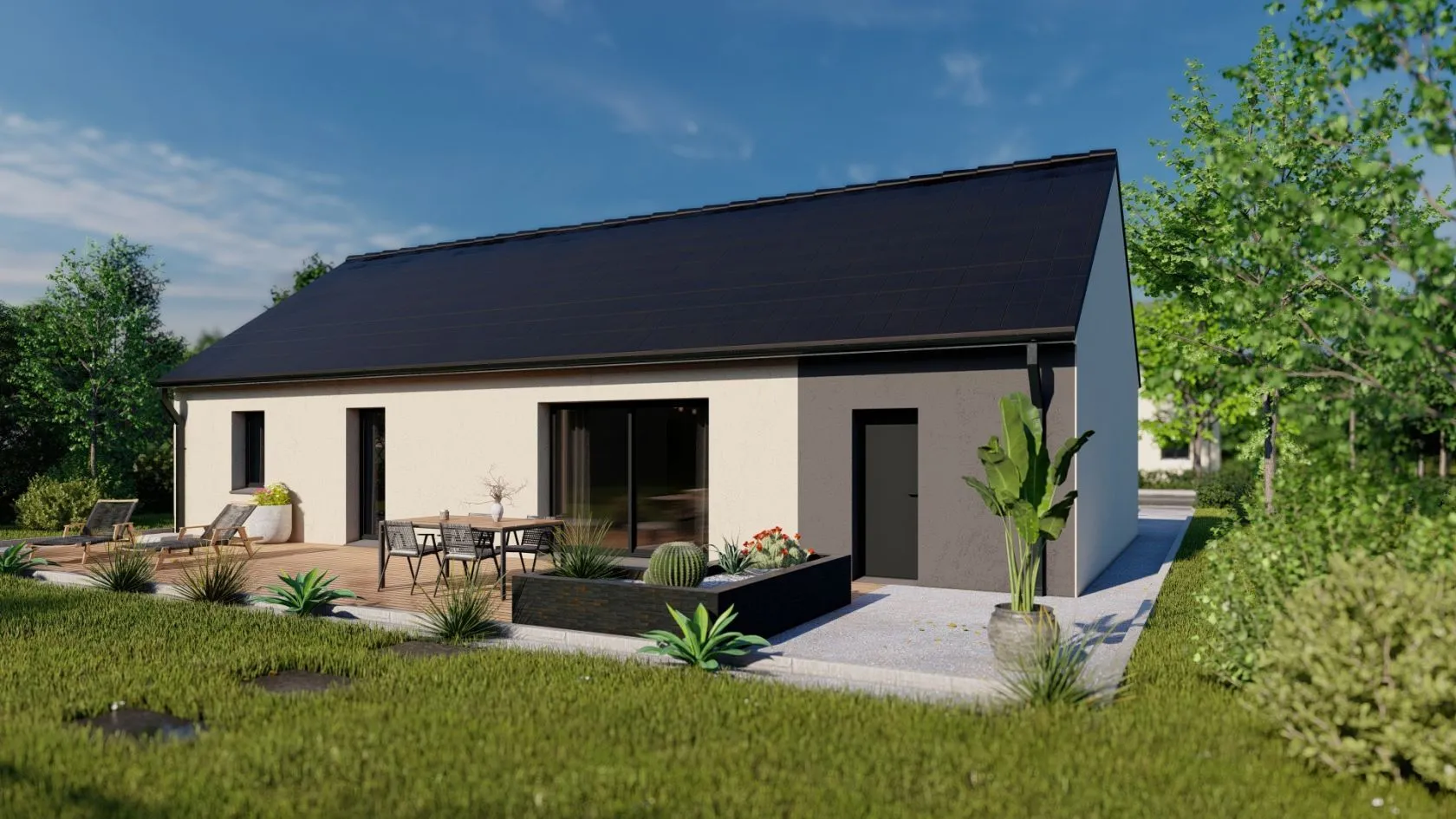 Maison neuve 86 m² à Luynes (37230)