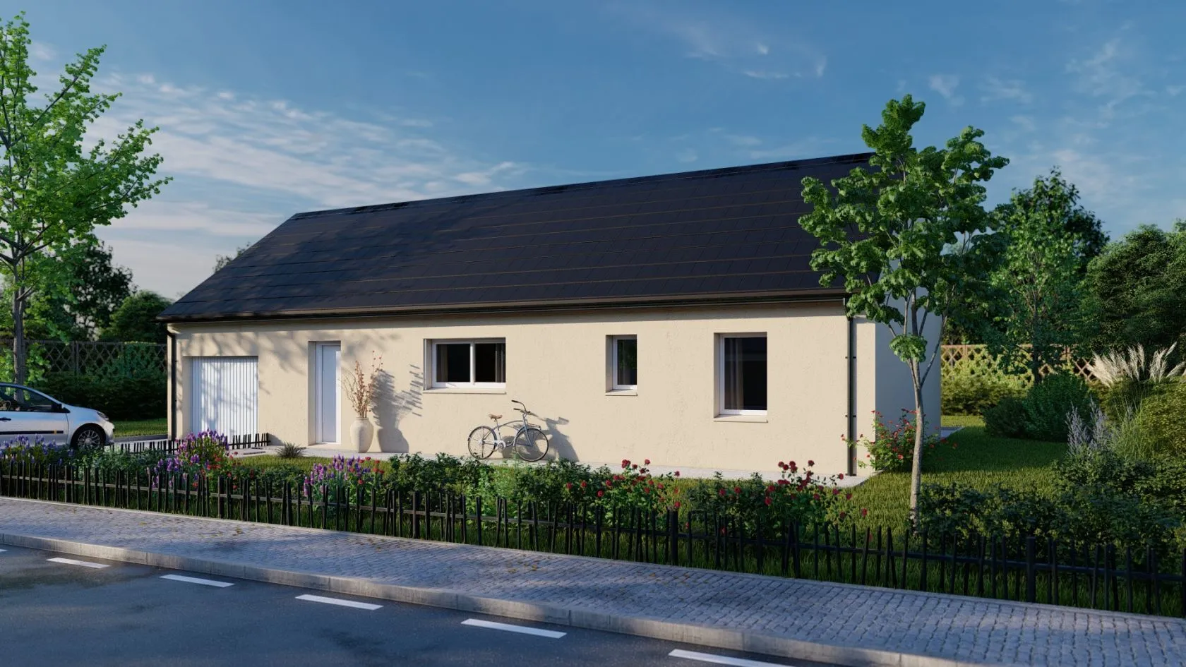Maison neuve 86 m² à Luynes (37230)