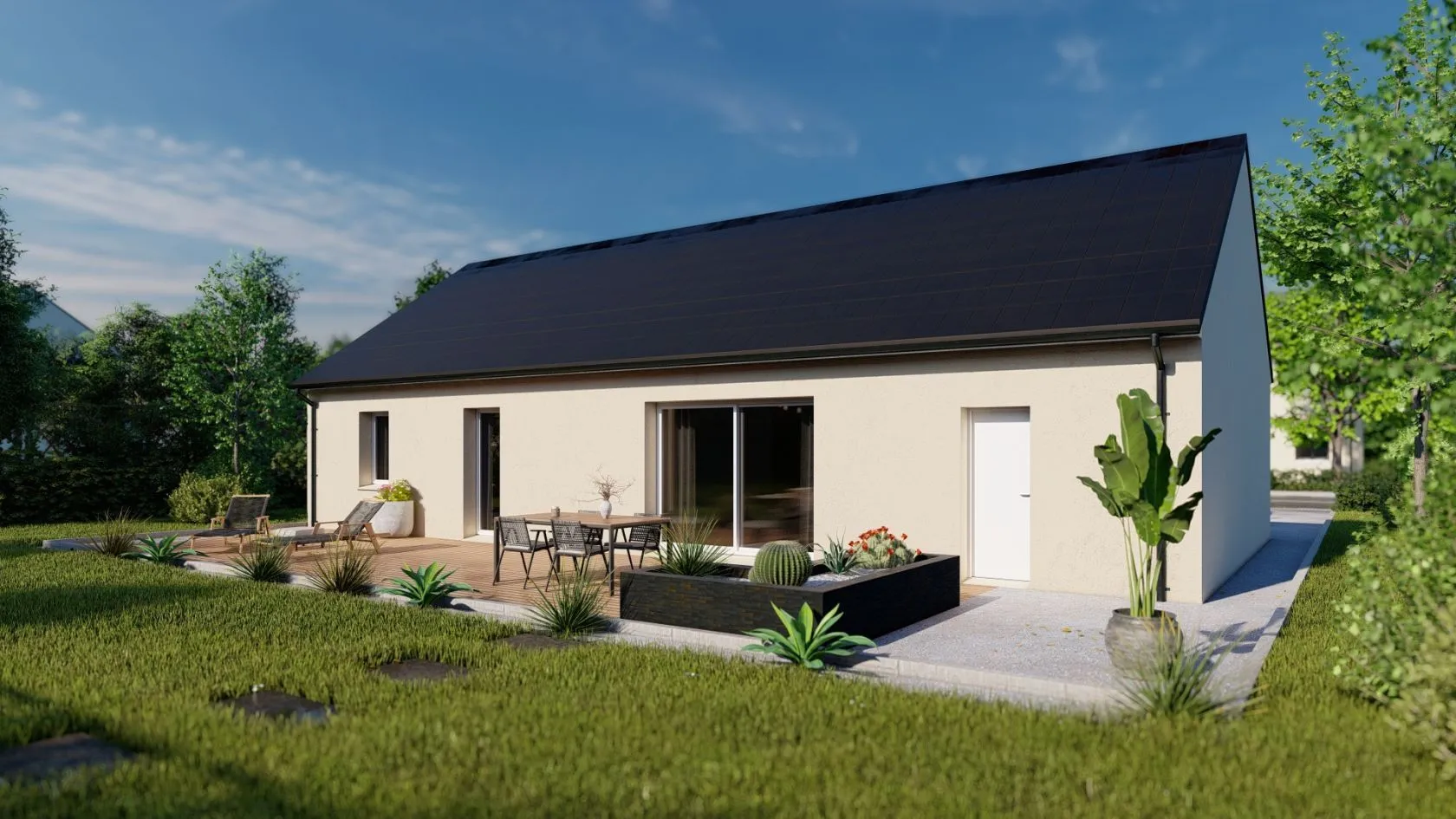 Maison neuve 86 m² à Luynes (37230)