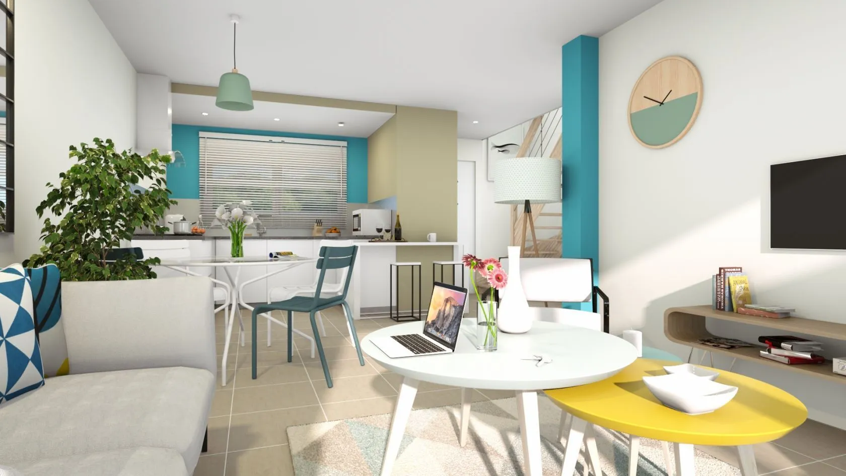 Maison neuve 107 m² à Saint-Antoine-du-Rocher (37360)