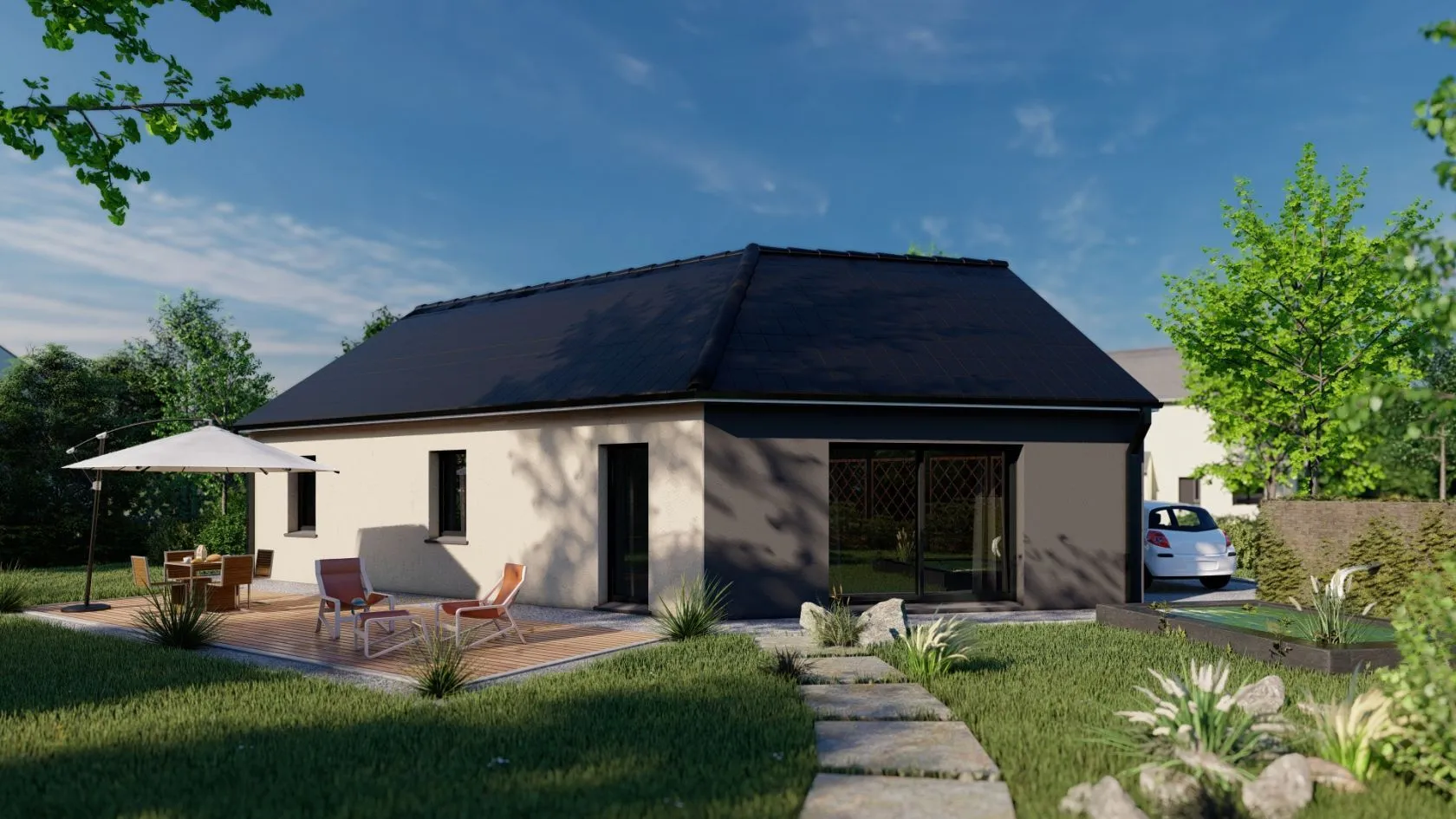 Maison neuve 84 m² à Sorigny (37250)