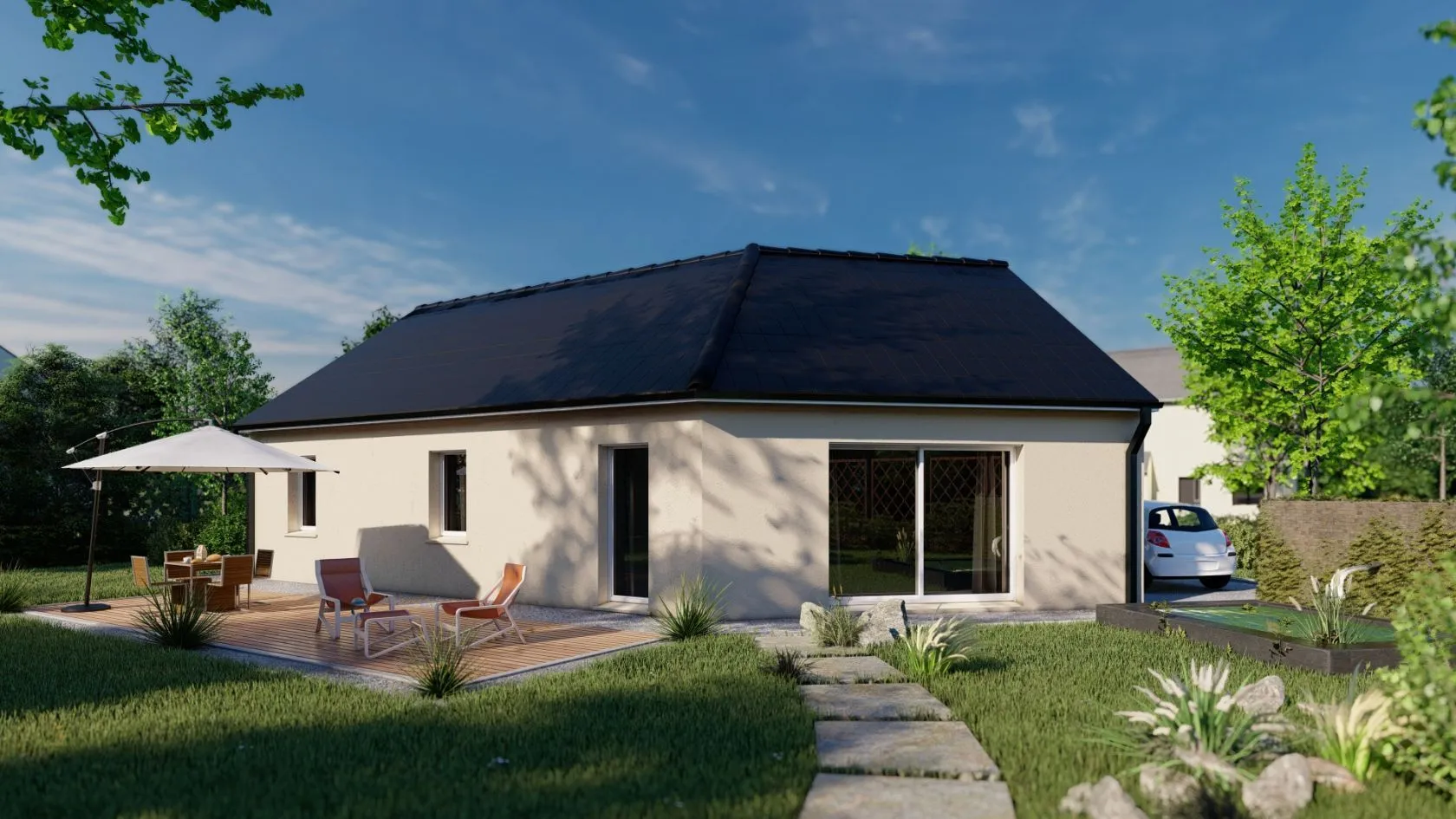 Maison neuve 84 m² à Sorigny (37250)