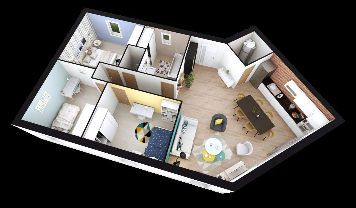 Maison neuve 84 m² à Sorigny (37250)