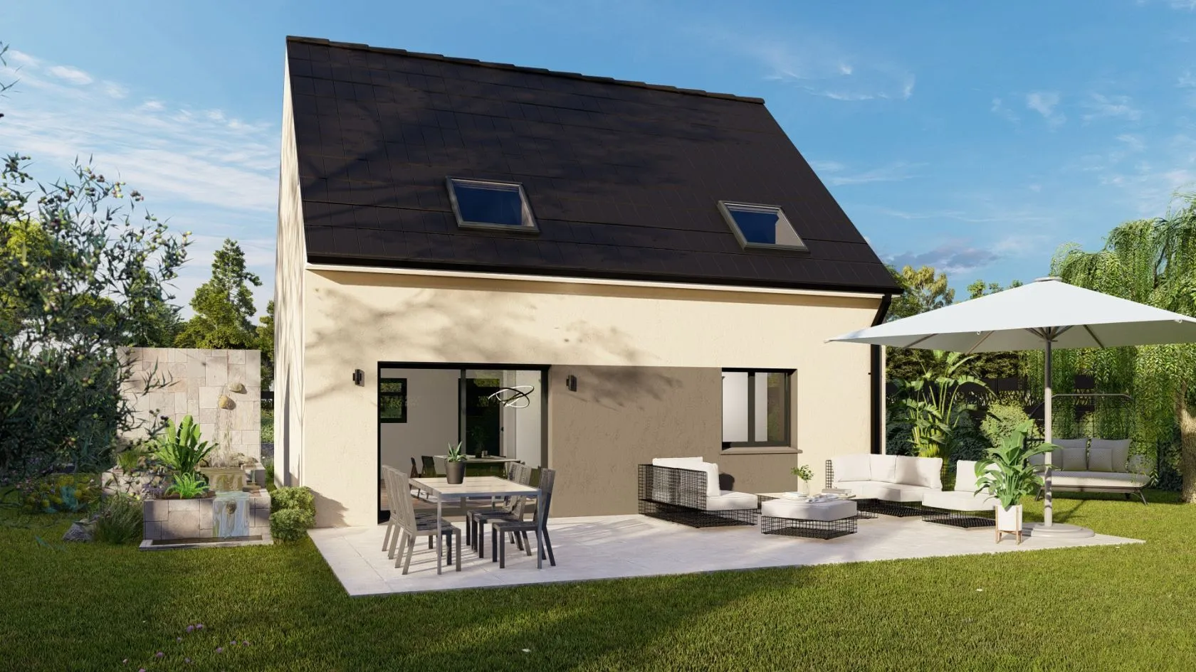 Maison neuve 92 m² à Manthelan (37240)
