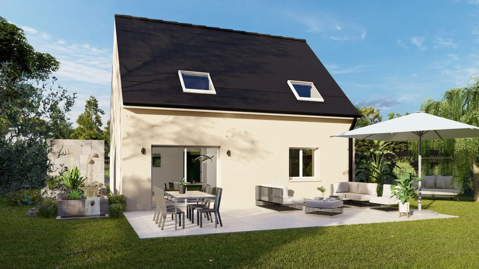 Maison neuve 92 m² à Manthelan (37240)