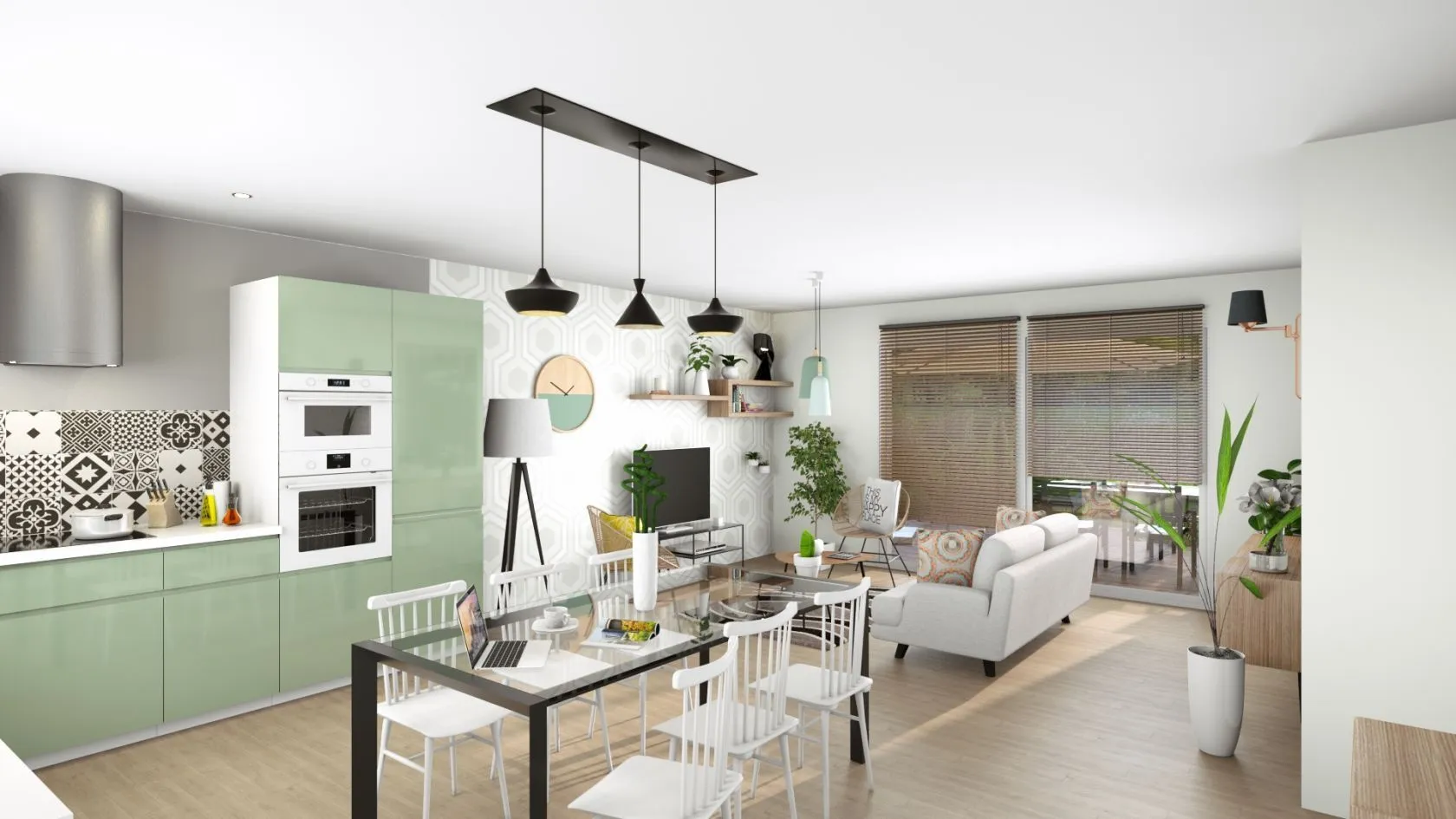 Maison neuve 93 m² à Druye (37190)