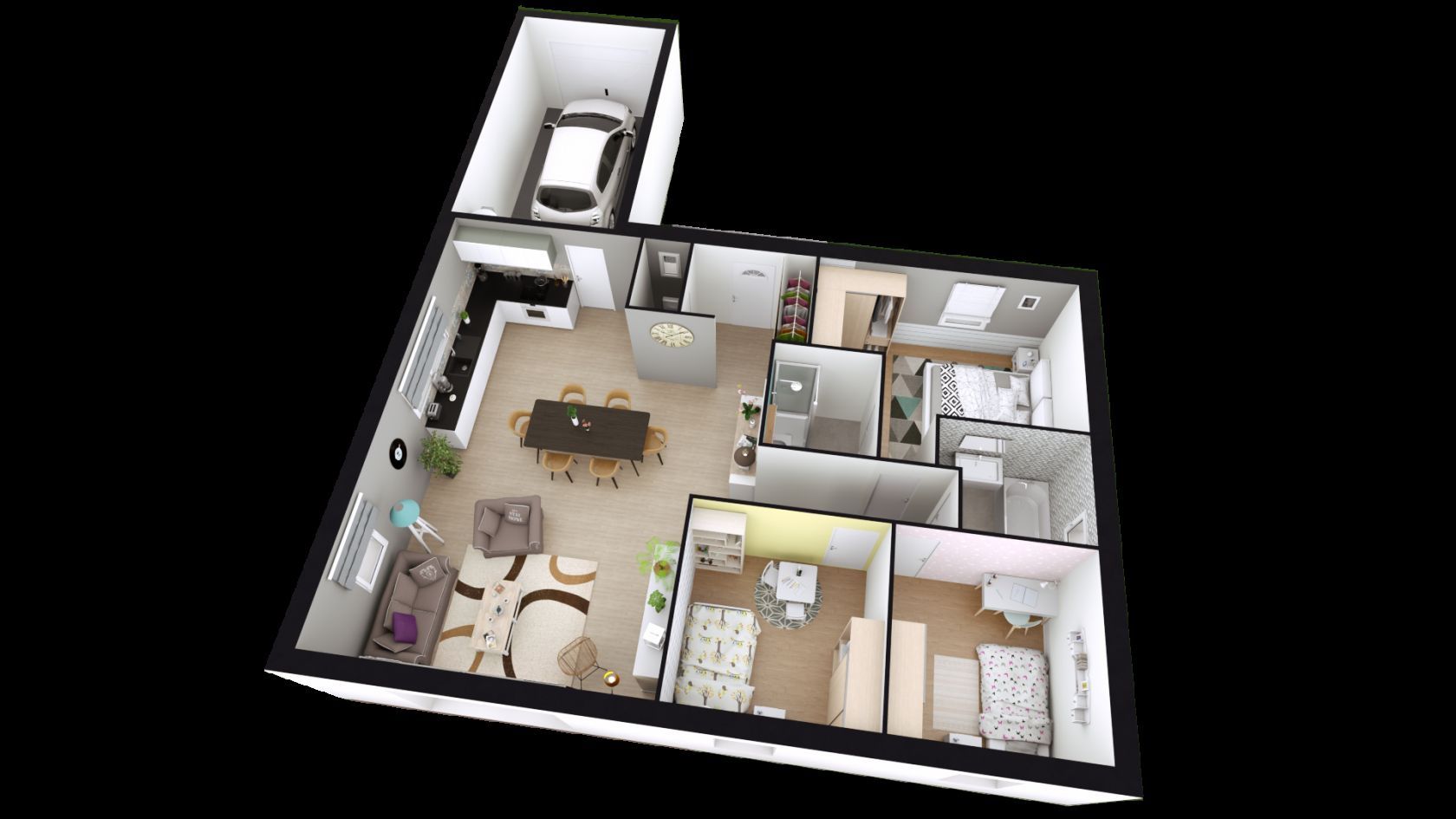 Maison neuve 87 m² à Langeais (37130)