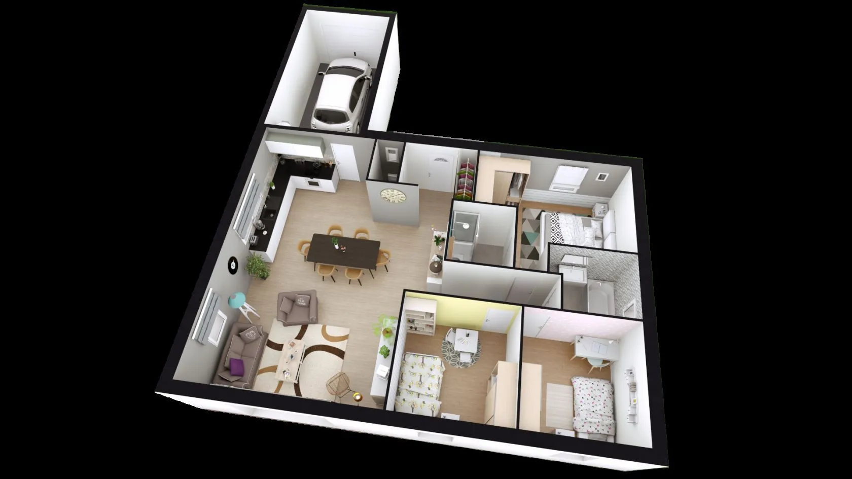 Maison neuve 87 m² à Langeais (37130)