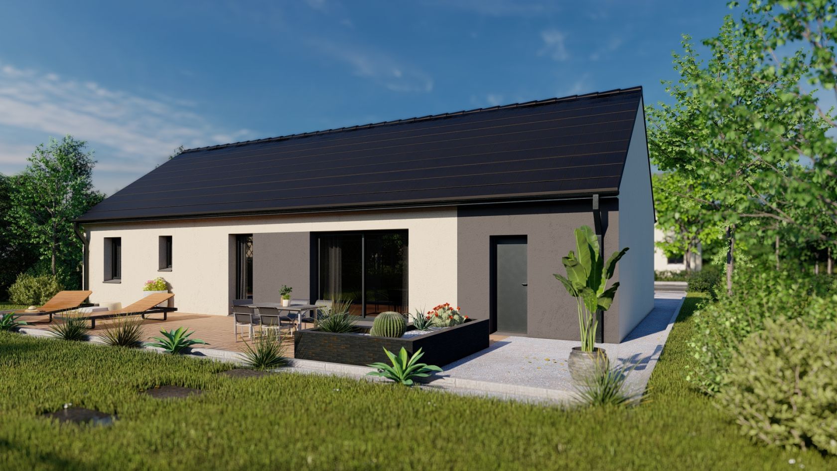 Maison neuve 99 m² à Manthelan (37240)