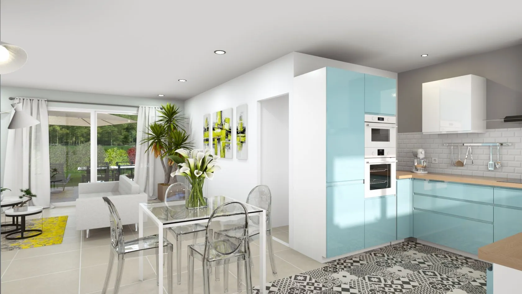 Maison neuve 99 m² à Manthelan (37240)