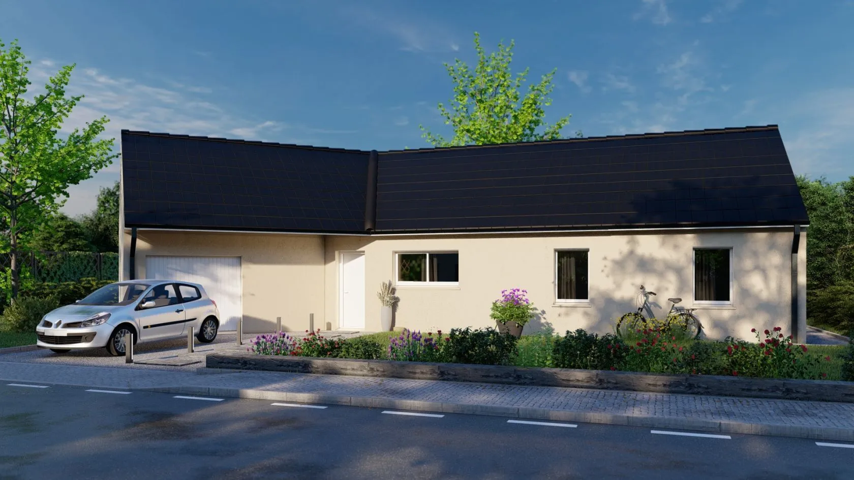 Maison neuve 106 m² à Cormery (37320)
