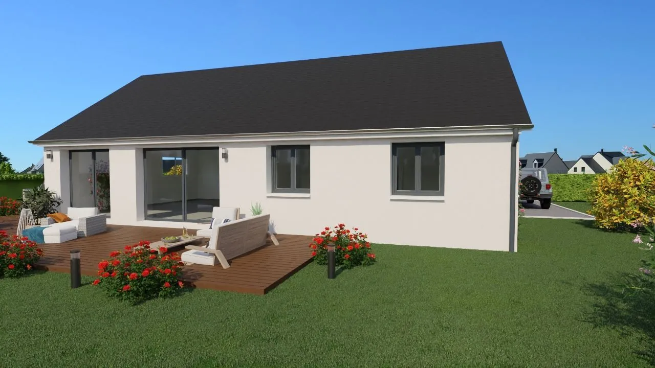 Maison neuve 109 m² à Douvrend (76630)