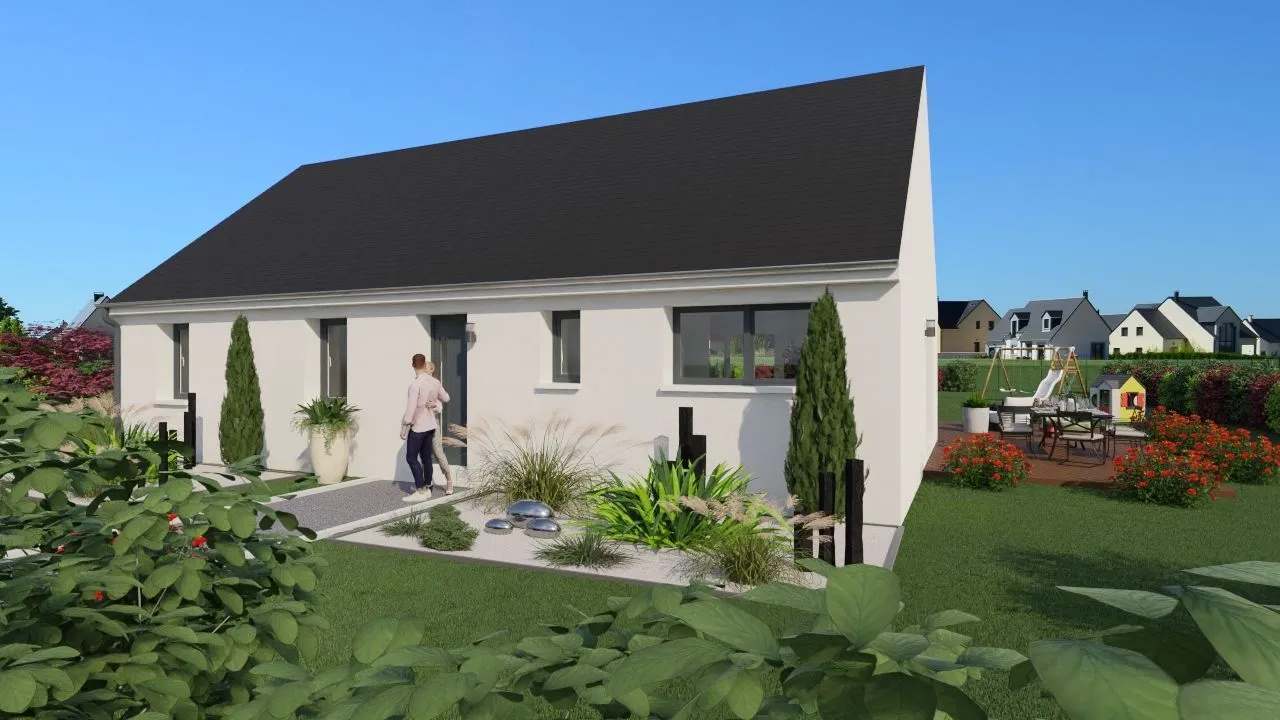 Maison neuve à La Vieux-Rue
