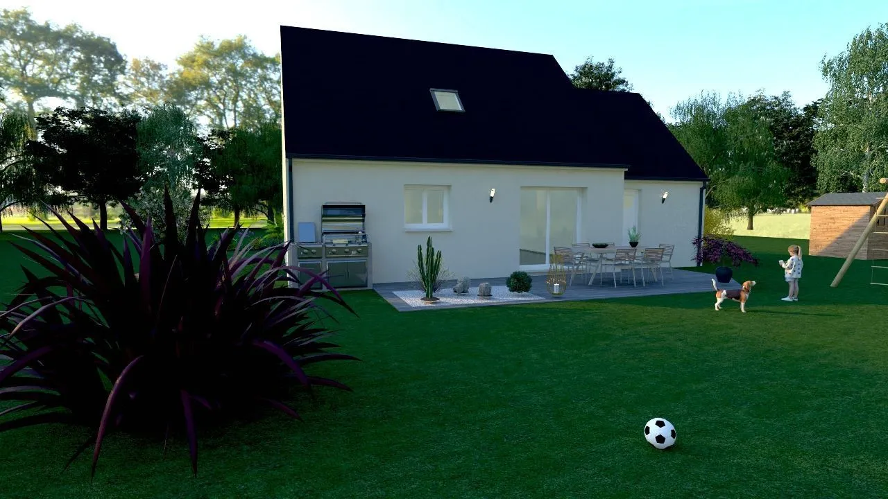 Maison neuve 84 m² à Cannectancourt (60310)