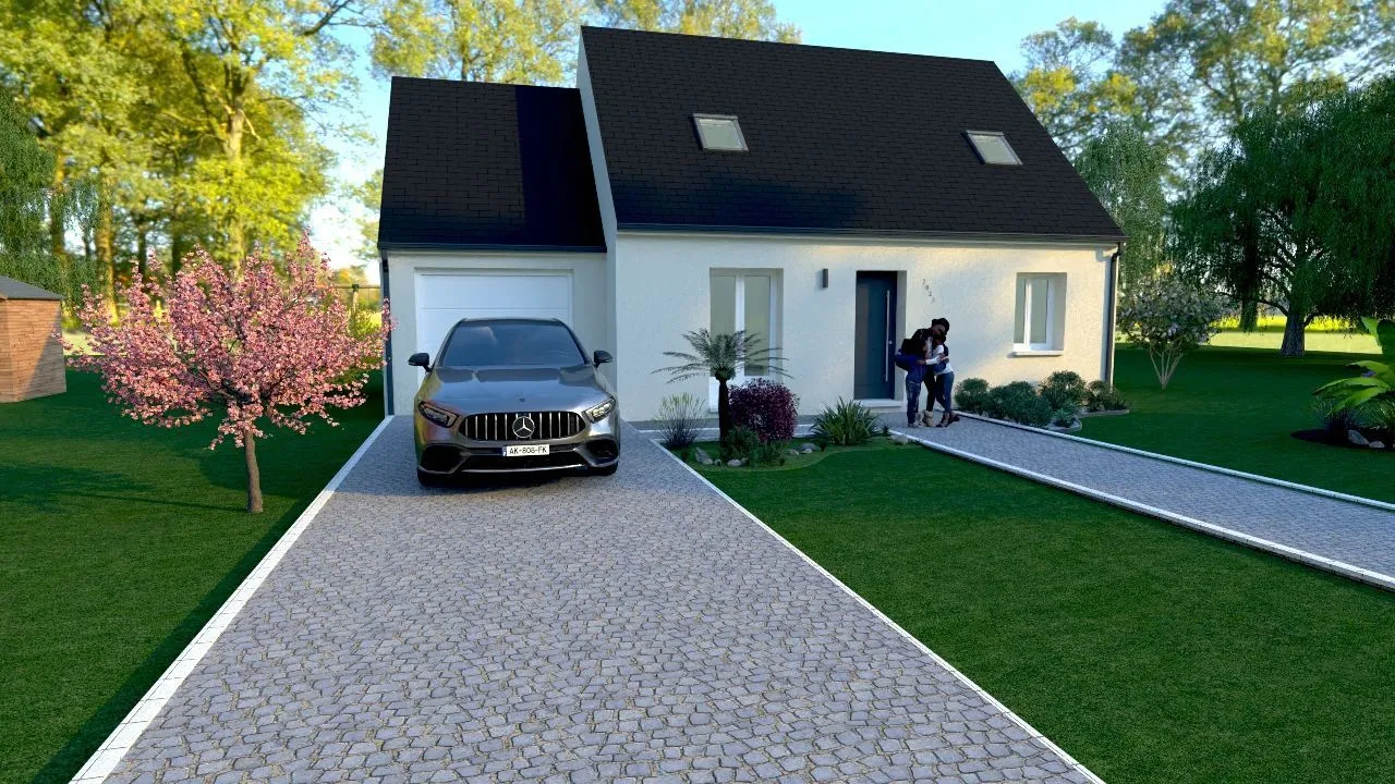 Maison neuve 84 m² à Cannectancourt (60310)