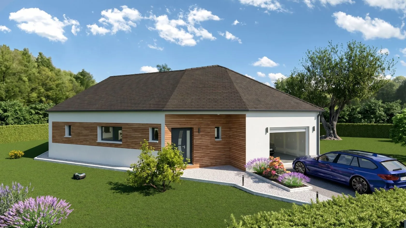 Maison neuve 117 m² à Saint-Fuscien (80680)