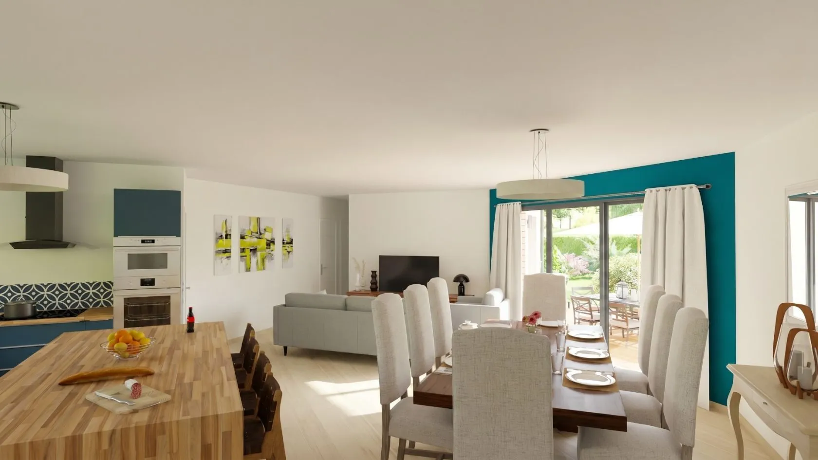 Maison neuve 117 m² à Saint-Fuscien (80680)