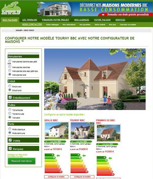 MTLF lance un configurateur de maison sur son site