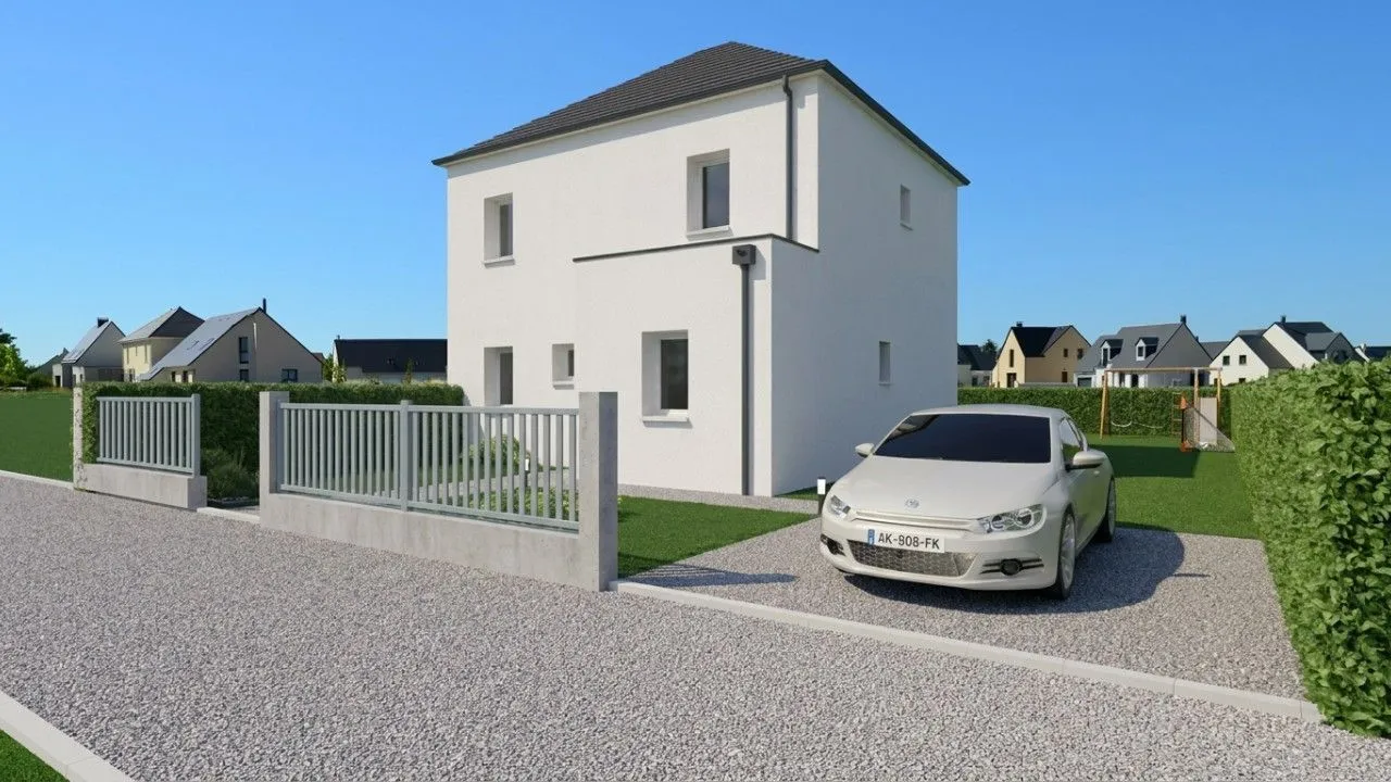 Maison neuve 115 m² à Merlimont (62155)