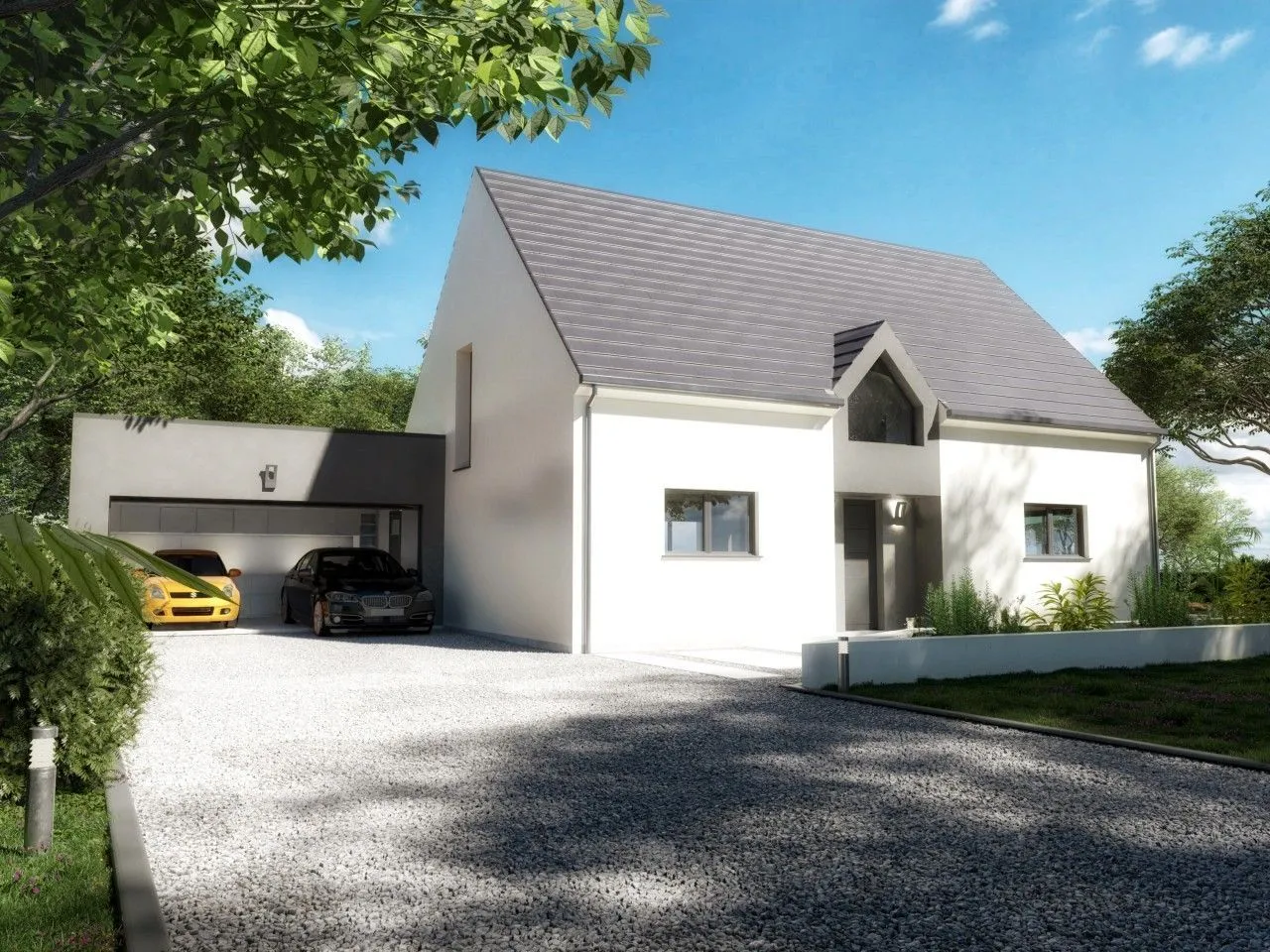 Maison neuve 126 m² à Lesches (77450)