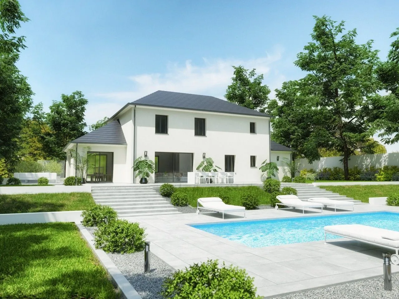 Maison neuve 192 m² à Nanteuil-lès-Meaux (77100)