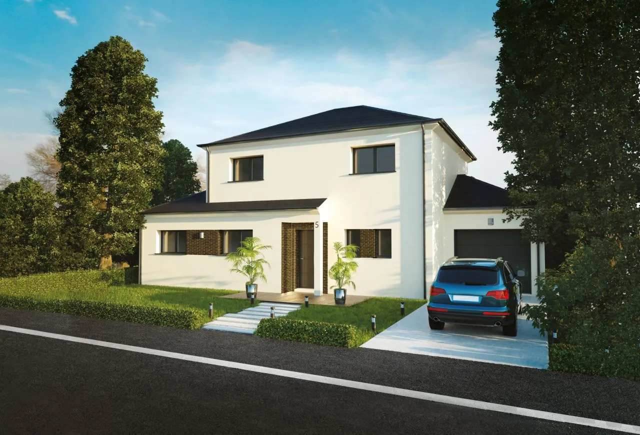 Maison neuve 121 m² à Péroy-les-Gombries (60440)