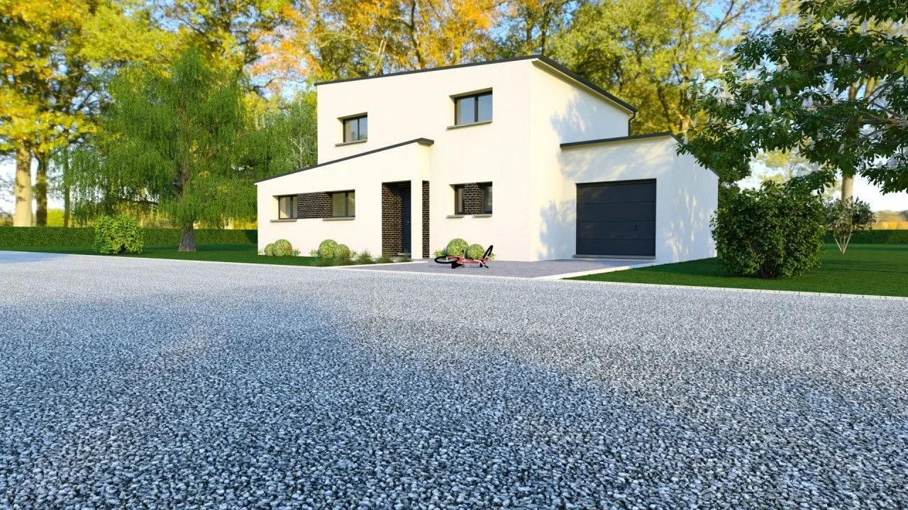 Maison neuve 121 m² à Poulainville (80260)