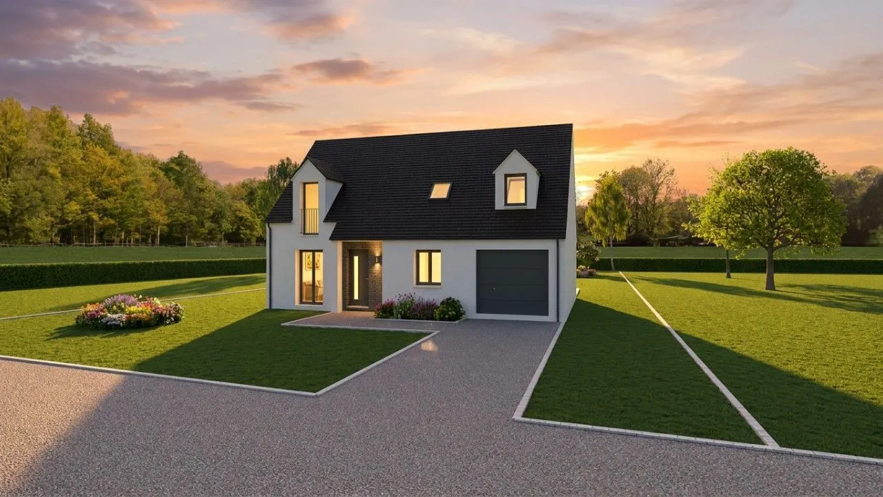 Maison neuve 100 m² à Beauvais (60155)