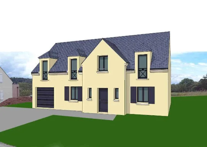 Maison neuve 160 m² à Pontpoint (60700)