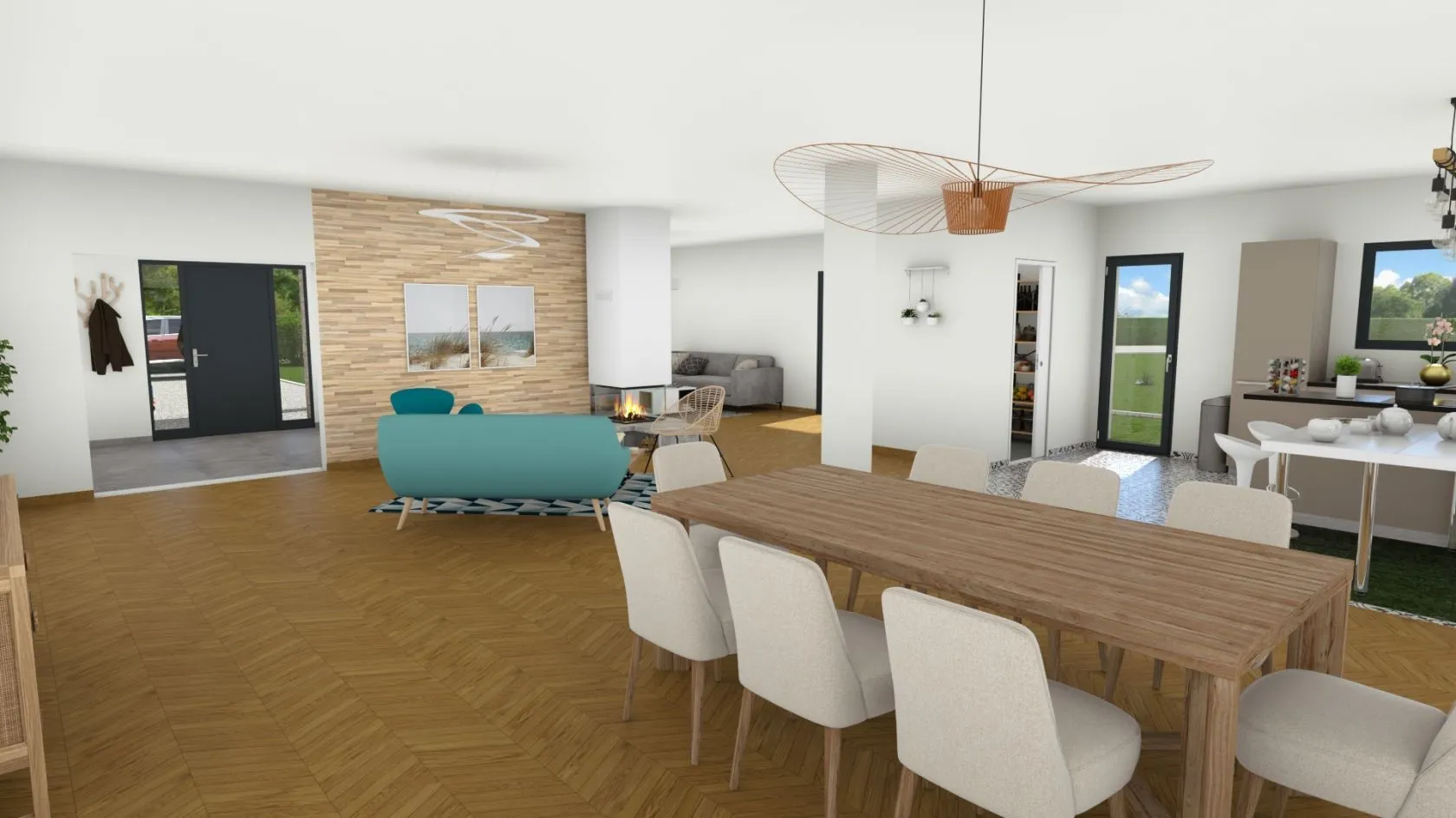Maison neuve 160 m² à Pontpoint (60700)