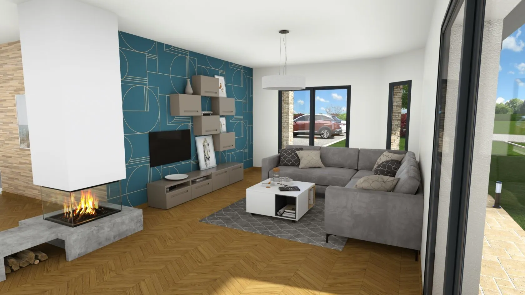Maison neuve 160 m² à Pontpoint (60700)