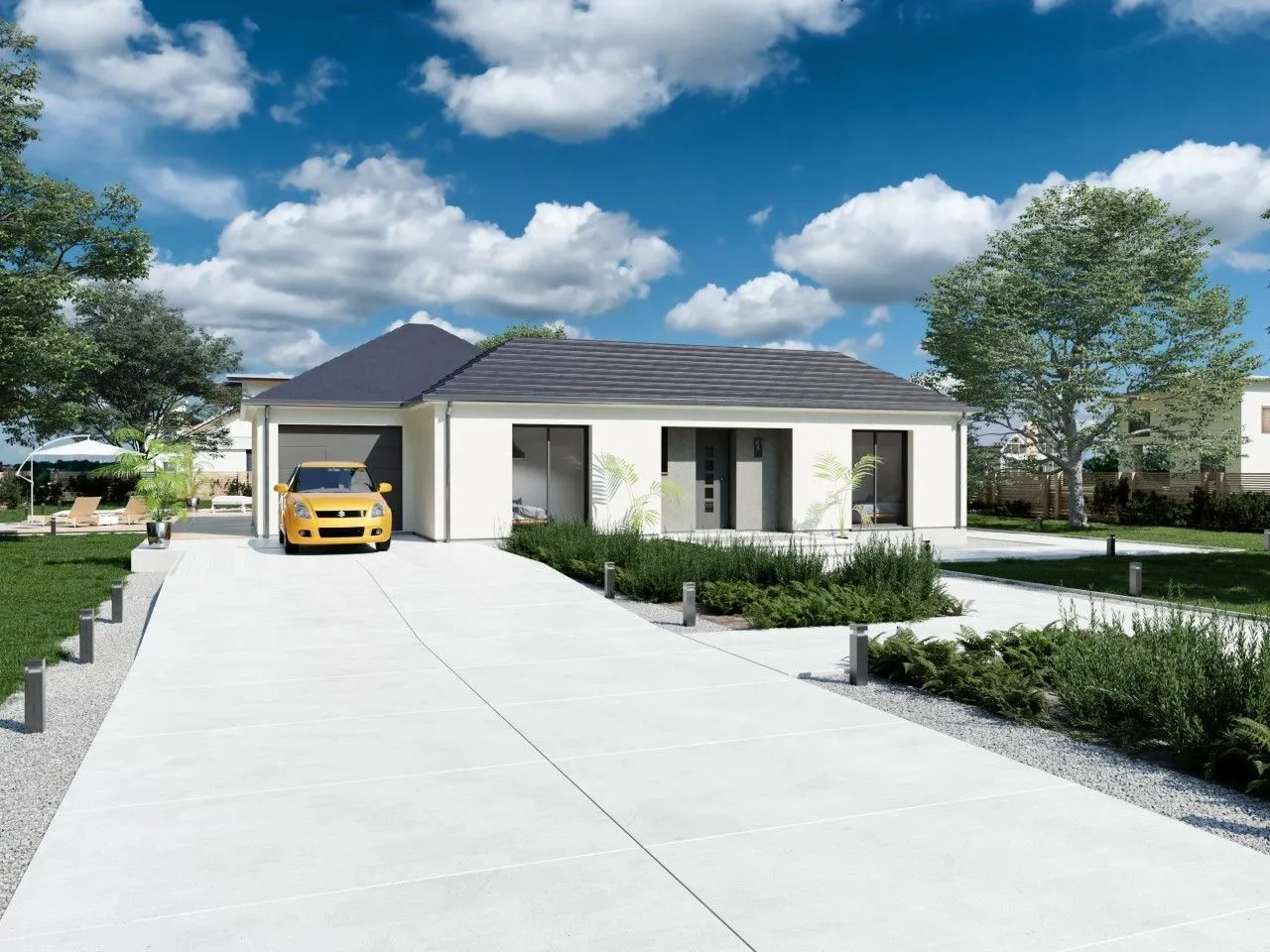 Maison neuve 112 m² à Cauffry (60290)