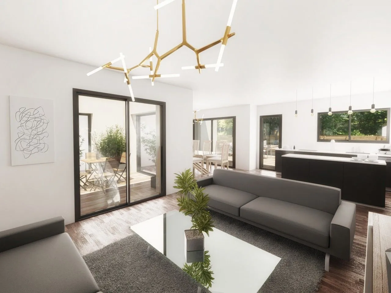 Maison neuve 112 m² à Cauffry (60290)
