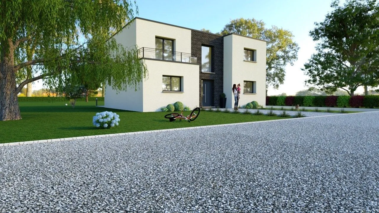 Maison neuve 135 m² à Arsy (60190)