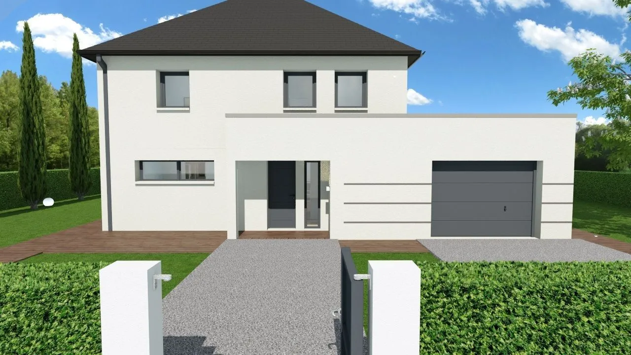 Maison neuve 126 m² à Mélicocq (60150)