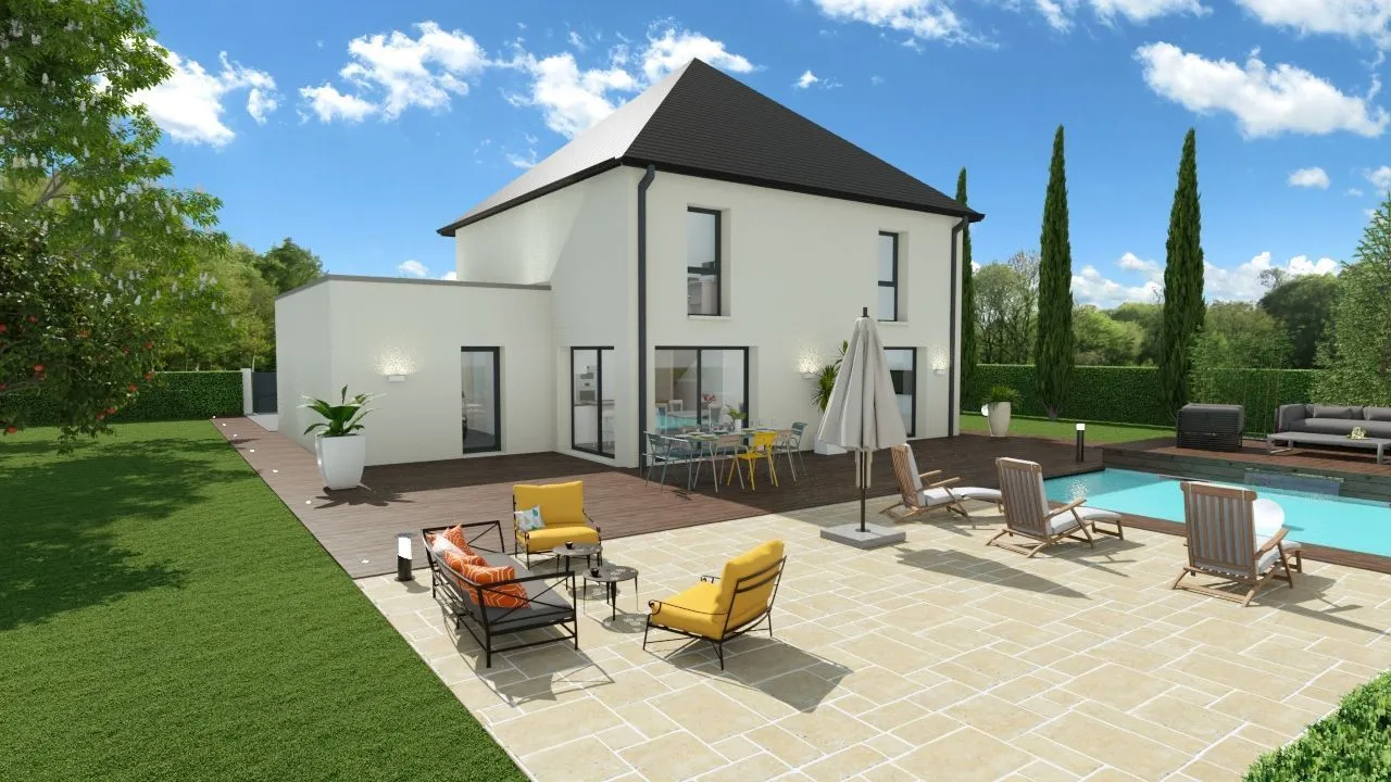Maison neuve 126 m² à Mélicocq (60150)