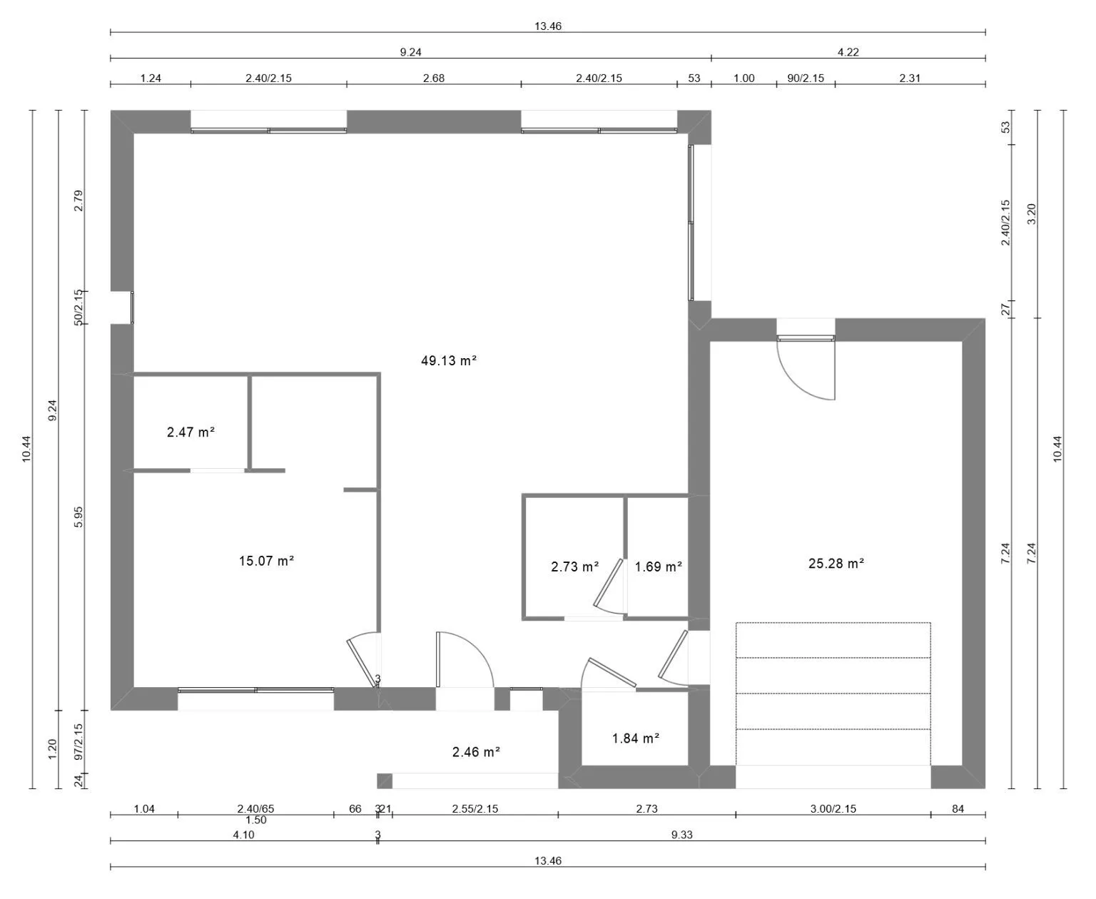 Maison neuve 126 m² à Mélicocq (60150)