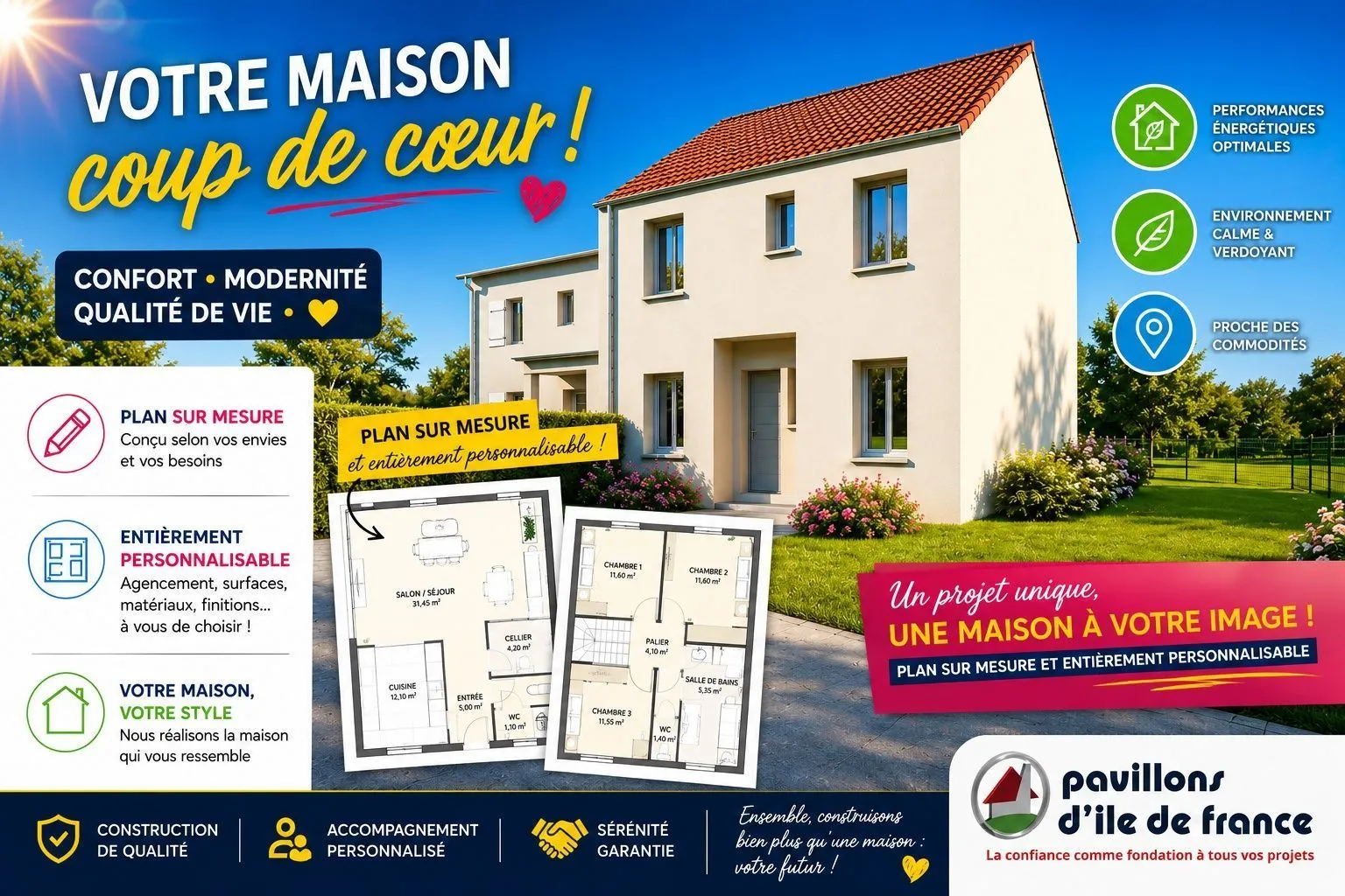 Maison neuve à Dammartin-en-Goële