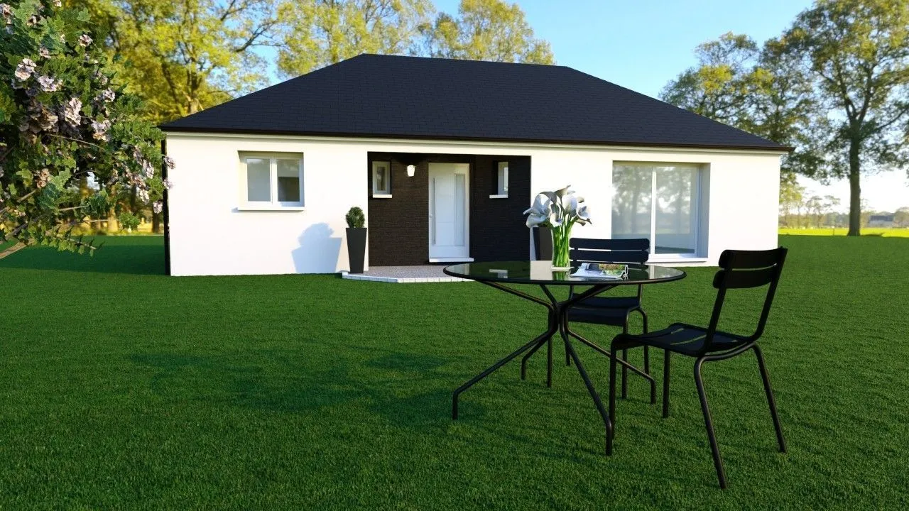 Maison neuve 100 m² à Guivry (02300)
