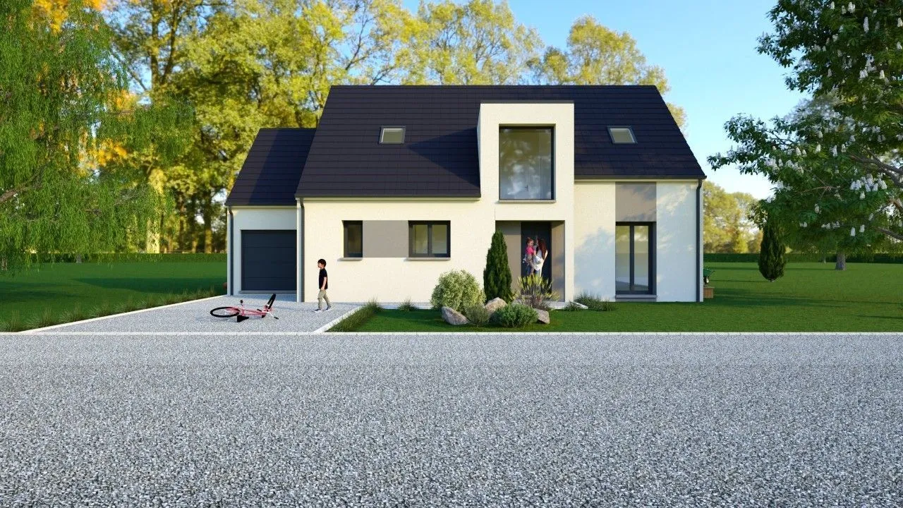 Maison neuve 118 m² à Commenchon (02300)