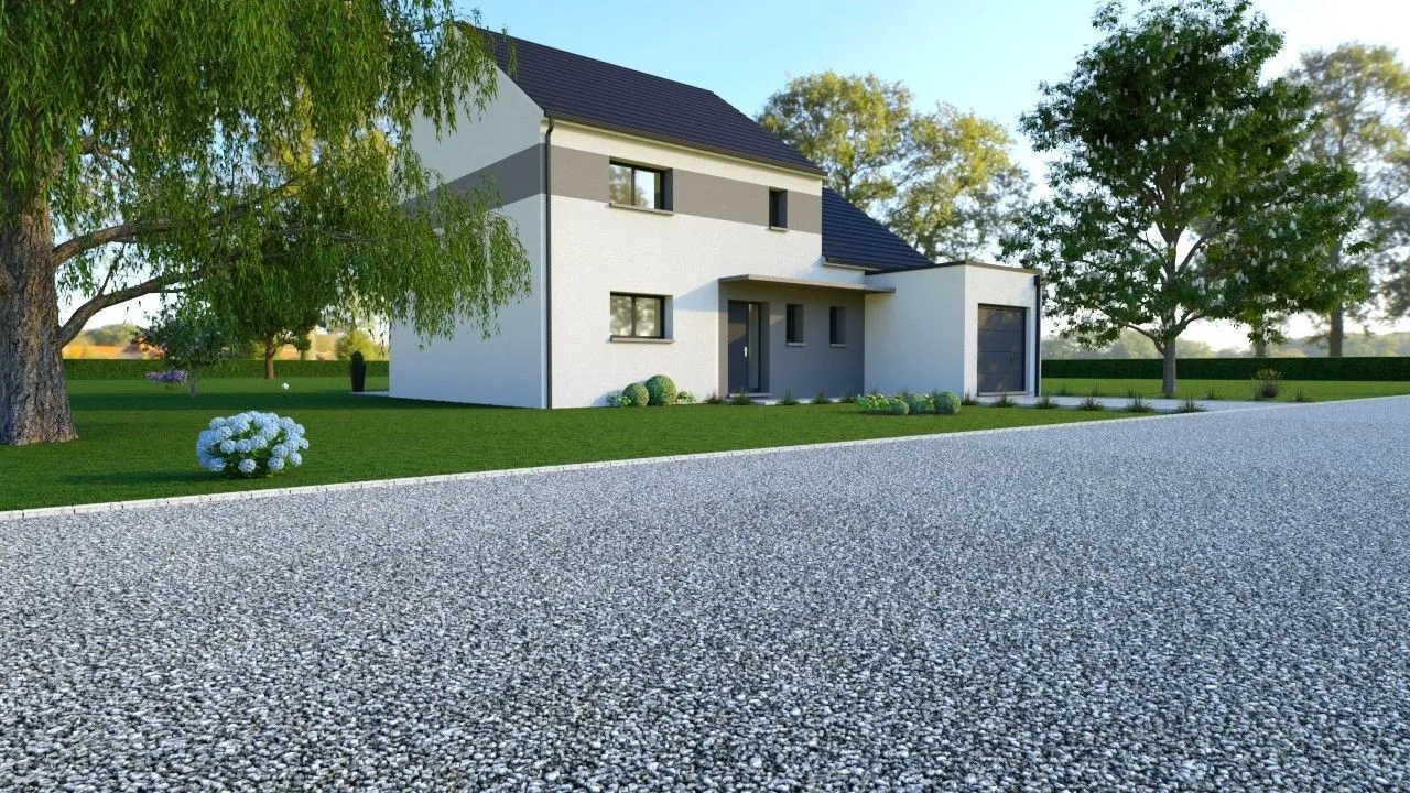 Maison neuve 146 m² à Guivry (02300)