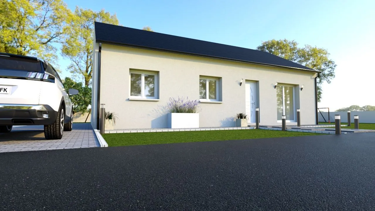 Maison neuve 80 m² à Juvigny (02880)
