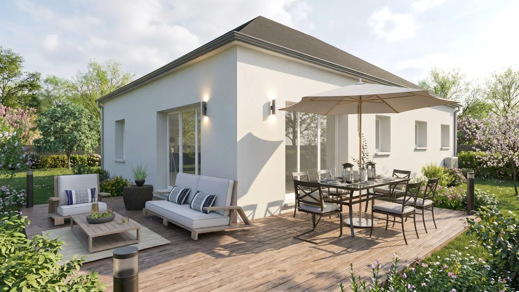 Maison neuve 95 m² à Daours (80800)