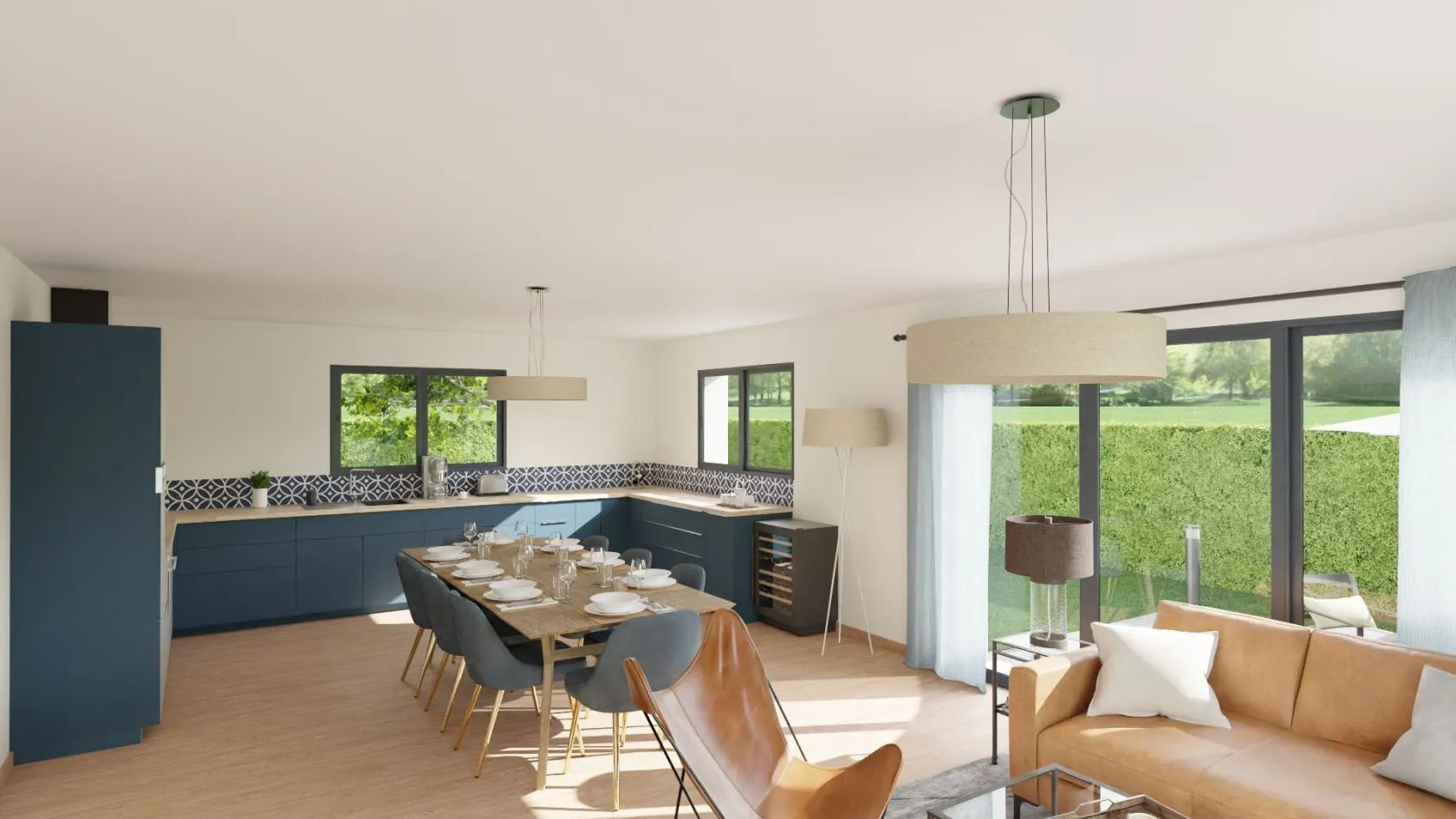 Maison neuve 95 m² à Daours (80800)